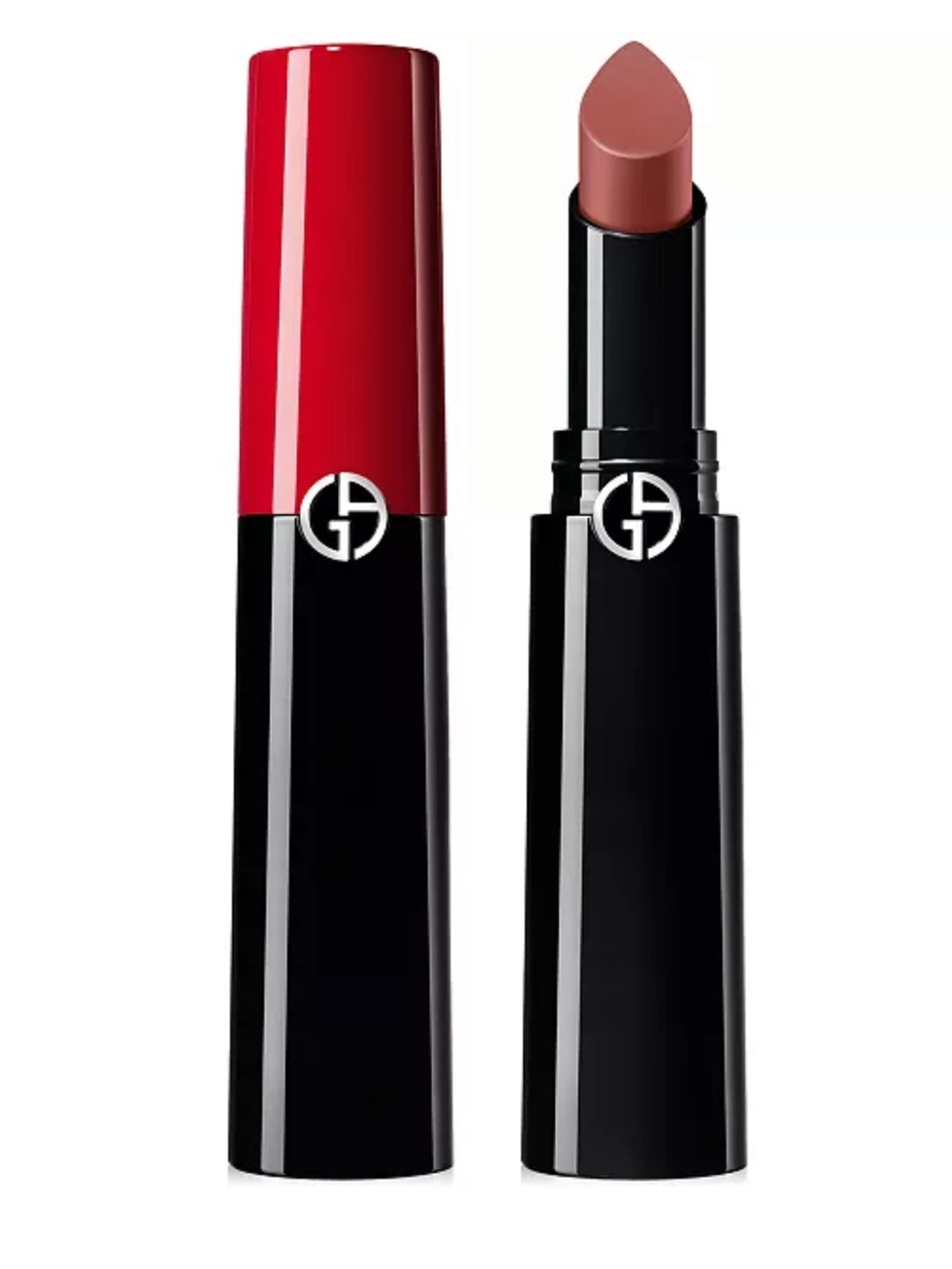 Giorgio Armani Lip power long wear lipstick         Color: 107 sensual